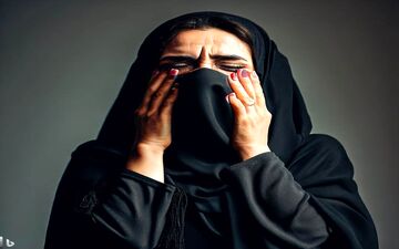 خیانت مرد 65 ساله زنش را به کلانتری کشاند / سرپیری معرکه گیری! + عکس

