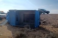 ۸ مصدوم در پی واژگونی نیسان در روستای چال آبزا