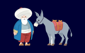 حکایت طنز و جالب ملا نصر‌الدین و حکم حاکم مردان ترسو
