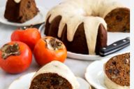 طرز تهیه کیک خرمالو| مناسب فصل پاییز