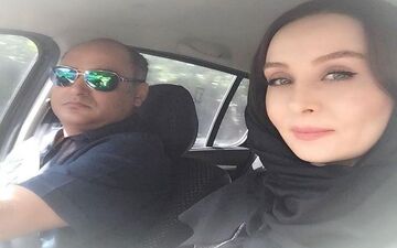 عشق خدایی حدیث فولادوند به رامبد شکرابی +عکس