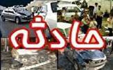  برخورد تریلی با پراید و پژو در ایلام