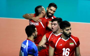 والیبال ایران با شکست چین به نیمه نهایی بازیهای آسیایی رسید