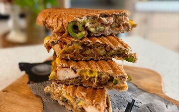 طرز تهیه  پنینی مرغ | بچه ها عاشق این غذا هستن!