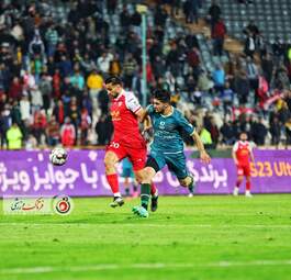 گزارش تصویری دیدار پرسپولیس تهران و شمس آذر قزوین