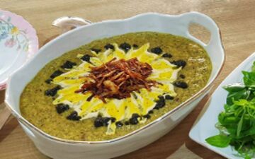 طرز تهیه  حلیم بادمجان شیرازی!