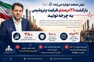 نبض صنعت دوباره می زند؛ بازگشت ۳۸ درصدی ظرفیت پتروشیمی به چرخه تولید