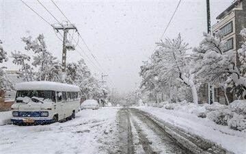 سامانه بارشی دوشنبه وارد کشور می‌شود