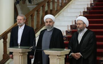 روحانی: همه قوا بر ضرورت وحدت و انسجام داخلی تاکید کردند