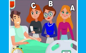 بگو ببینم همسر واقعی این مرد کیست؟ هوش خودت رو بسنج!