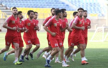 تمرین پرسپولیس با حضور گل محمدی و در غیاب 4 بازیکن