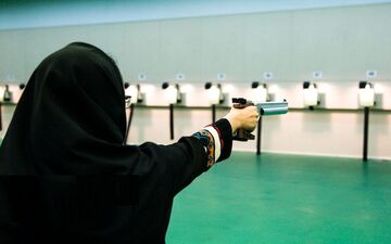 در رده‌بندی فدراسیون جهانی تیراندازی الهه احمدی در رده ۱۳ ایستاده است