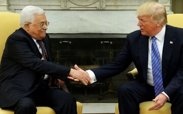 پیشنهاد صلح ترامپ به رئیس تشکیلات خودگردان فلسطین و تبعات آن