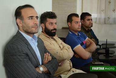 تجلیل از کارگران خدماتی و کارکنان فضای سبز شهرداری در فرهنگسرای گل‌نرگس