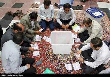 فرایند شمارش آرای انتخابات ریاست جمهوری در همدان + تصاویر