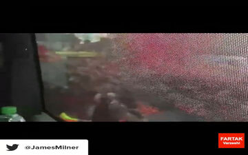 ویدیو جالبی که جیمز میلنر ستاره منچستر سیتی از استقبال هوادار لیورپول به اشتراک گذاشت