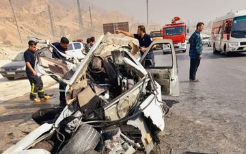 تصادف در محور سیراف – عسلویه؛ راننده جان باخت