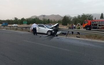 حادثه در محور سرخه ـ آرادان؛ ۵ سرنشین پراید مصدوم شدند
