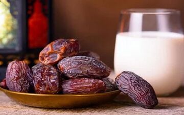  تاثیر شیر و خرما در جلوگیری از کم خونی 