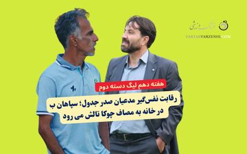 رقابت نفس‌گیر مدعیان صدر جدول؛ سپاهان ب در خانه به مصاف چوکا تالش می رود 