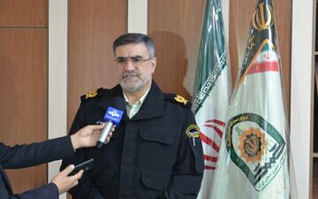 عربده کش میدان غدیر کرمانشاه حین قدرت نمایی دستگیر شد  