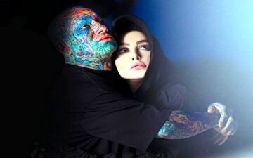 رونمایی سحر قریشی از تتوی جدیدش !! / هواداران سحر در شُک !!! + عکس شرم آور
