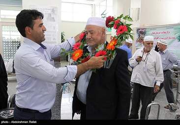 بازگشت اولین گروه حجاج به همدان + عکس