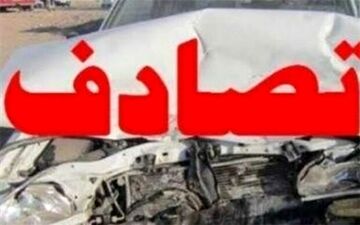 ۵ کشته در تصادف سه خودرو داخل تونل