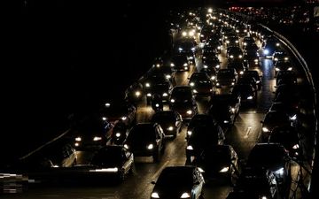 ترافیک سنگین در ورودی های شرقی تهران