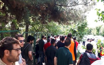 تجمع پرسپولیسی ها برای حمایت از برانکو 