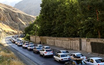 ترافیک سنگین در محورهای شمالی کشور