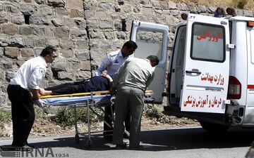 حادثه واژگونی خودرو در جاده مرغا-ایذه؛ هفت نفر مصدوم شدند