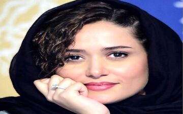 تیپ زننده پریناز ایزدیار با کت‌وشلوار تنگ و کوتاه زرد رنگ