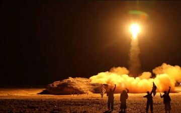 حملات گسترده یمن به عربستان با استفاده از موشک و پهپاد
