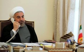 روحانی سال ۱۳۹۷ هجری شمسی را به رهبر انقلاب تبریک گفت 