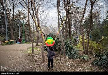 روز طبیعت در بوستان آب و آتش + تصاویر