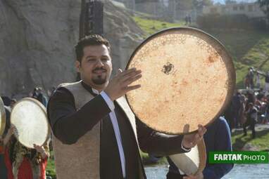آغاز جشنواره کرمانشاه پایتخت آیین های نوروزی به روایت تصویر