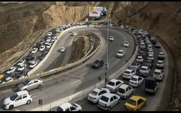 جاده کندوان دو طرفه شد
