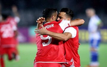  ویدیو | گل اول و زیبای پرسپولیس به استقلال خوزستان توسط سروش رفیعی 