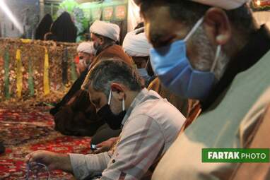 مراسم درگذشت والده مکرمه حجت‌الاسلام  رئیس سازمان گسترش اقتصاد مقاومتی 