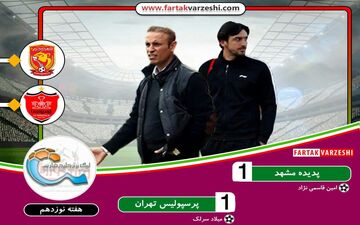 هفته نوزدهم لیگ برتر| توقف پرسپولیس در شروع سال جدید
