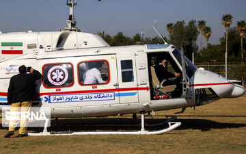 تیراندازی در شوشتر؛ انتقال مصدوم با بالگرد به اهواز
