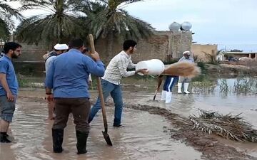 سیلاب اصلی هنوز به خوزستان نرسیده است/ تعطیلی مدارس استان تا 19 فروردین