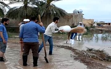 سیلاب اصلی هنوز به خوزستان نرسیده است/ تعطیلی مدارس استان تا 19 فروردین