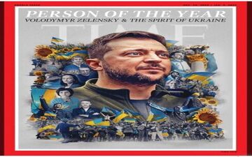  ولودیمیر زلنسکی به عنوان «شخصیت سال ۲۰۲۲ مجله تایم» برگزیده شد 