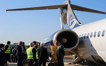همه مسافران پرواز تهران - کرمانشاه در سلامت کامل هستند