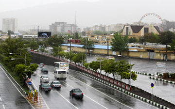 بارش شدید در چهار استان کشور