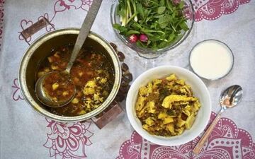 یه اشکنه با طعم متفاوت درست کن!