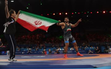 پس از زارع نوبت به ساروی رسید؛ پایکوبی آملی‌ها پس از کسب دومین طلای جهانی زاگرب