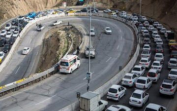 ترافیک در محور تهران ـ فشم / تردد روان در اغلب جاده‌های کشور